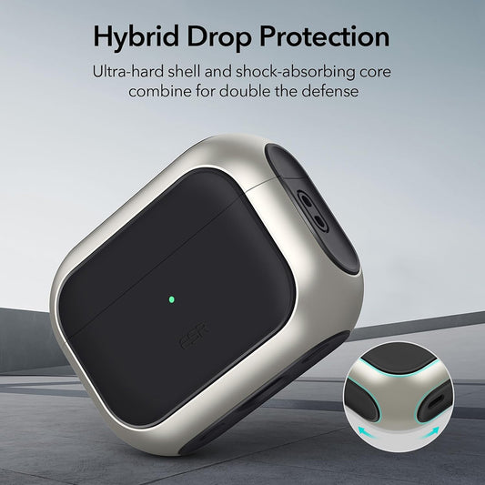 ESR Orbit Hybrid Case for Apple AirPods 4, Pink