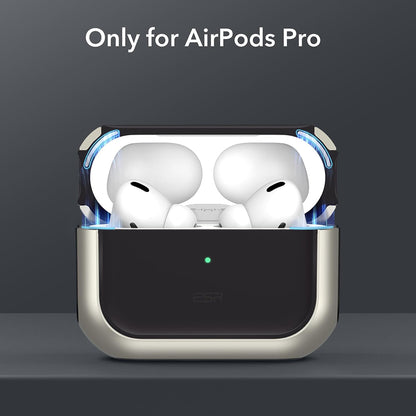 ESR Orbit Hybrid Case for Apple AirPods Pro Series, Gray