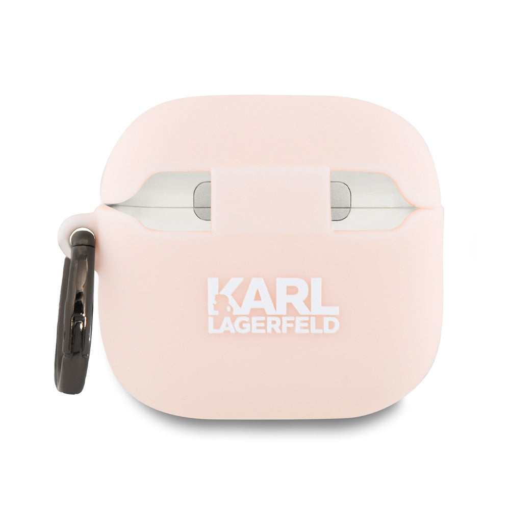 Karl Lagerfeld 3D Choupette's Head Case for Apple AirPods 4, Pink