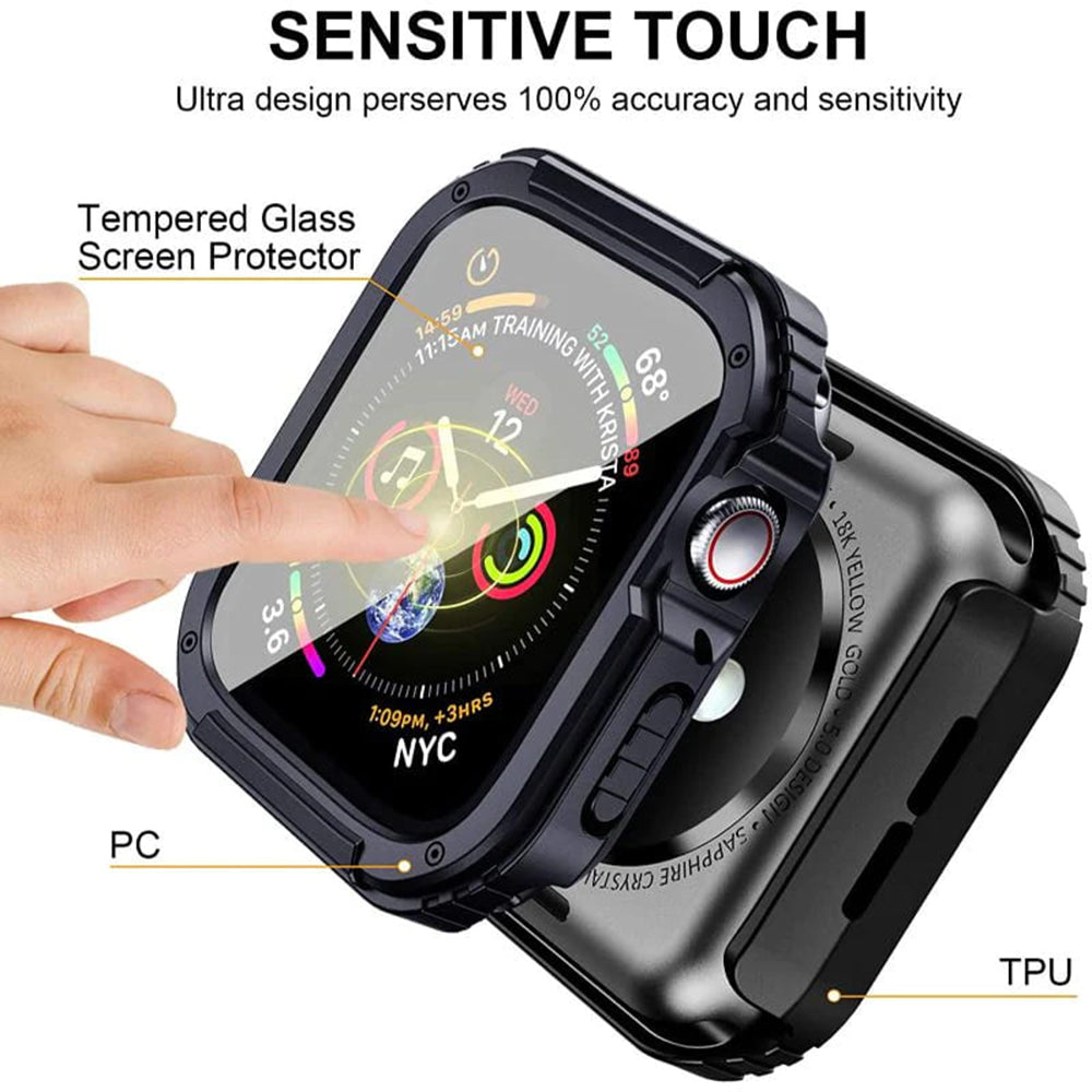 Lito Armor 360 Case for Apple Watch 42mm Series, Blue