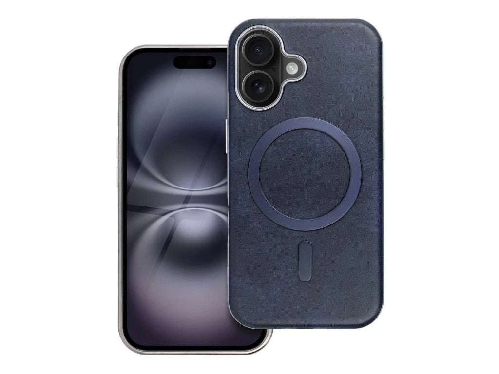 MagSafe Case for Apple iPhone 16 Pro, OEM, Gentleman Mag, Navy Blue