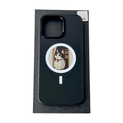 MagSafe Case for Apple iPhone 16 Pro Max, OEM, Round Screen Smart E-Ink, Black