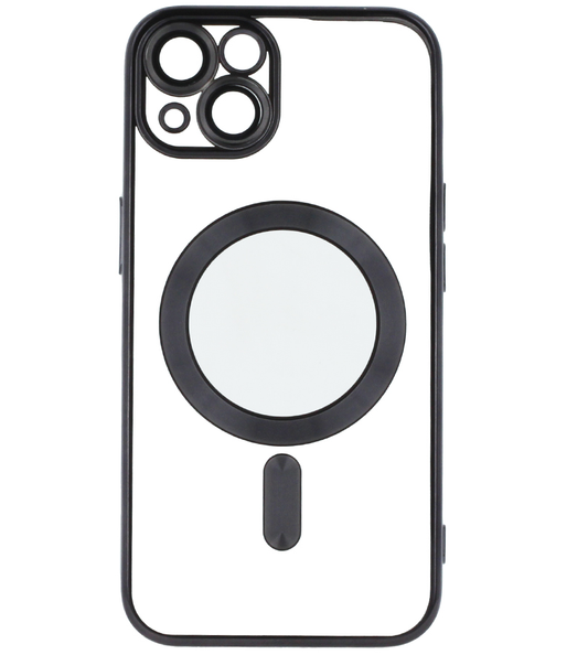 MagSafe Case for Apple iPhone 18 Pro / 17 Pro, OEM, Color Chrome Mag, Black