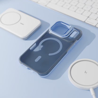 MagSafe Case for Apple iPhone 18 Pro / 17 Pro, Etteri, Morning Fog, Blue