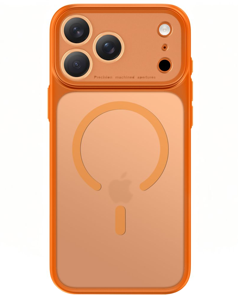MagSafe Case for Apple iPhone 18 Pro Max / 17 Pro Max, Tech-Protect, MagPrime CC, Matte Orange