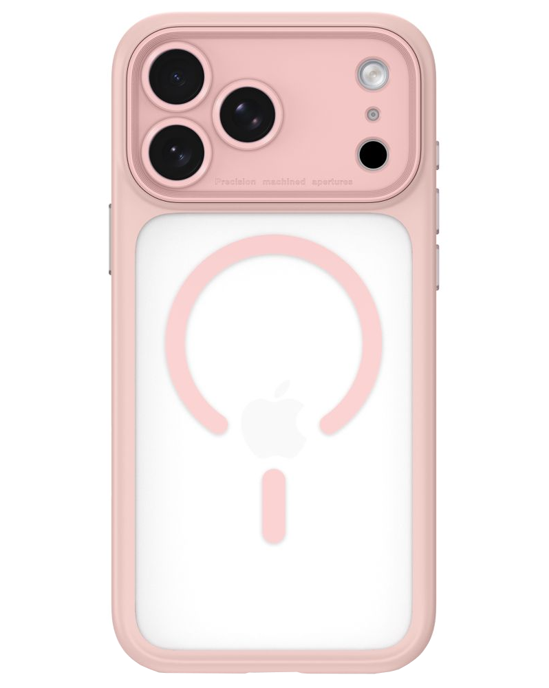 MagSafe Case for Apple iPhone 18 Pro / 17 Pro, Tech-Protect, MagPeak CC, Matte Pink