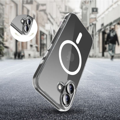 MagSafe Case for Apple iPhone 17, Tech-Protect, Flexair Hybrid CC, Transparent