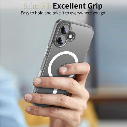 MagSafe Case for Apple iPhone 17, Tech-Protect, Flexair Hybrid CC, Transparent