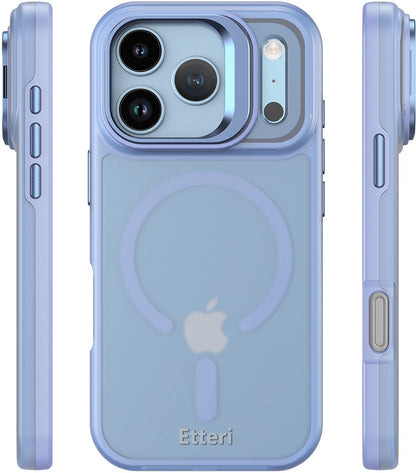 MagSafe Case for Apple iPhone 18 Pro / 17 Pro, Etteri, Morning Fog, Blue
