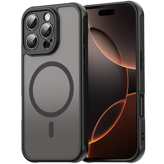 MagSafe Case for Apple iPhone 11 Pro, Techsuit, HaloFrost II, Black