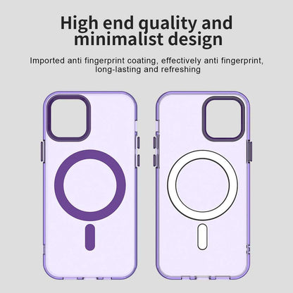 MagSafe Case for Apple iPhone 12 / 12 Pro, Techsuit, CandyCase, Purple