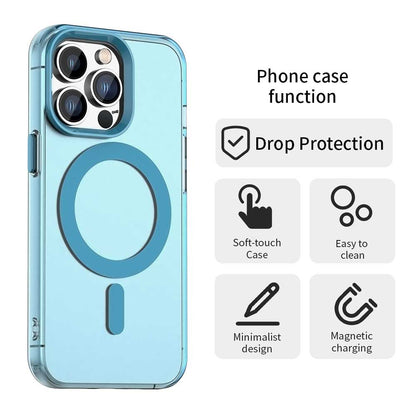 MagSafe Case for Apple iPhone 13 Pro Max, Techsuit, CandyCase, Blue