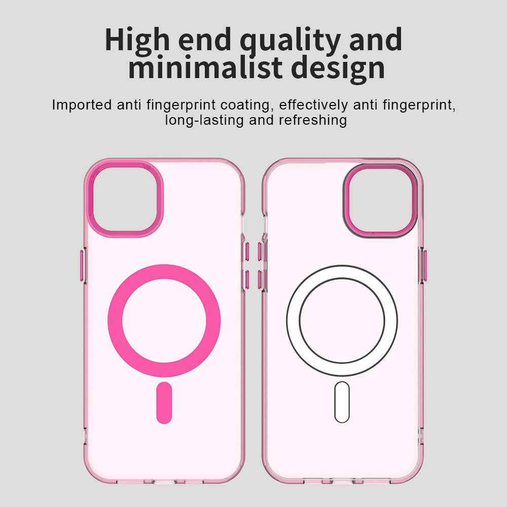 MagSafe Case for Apple iPhone 13, Techsuit, CandyCase, Pink