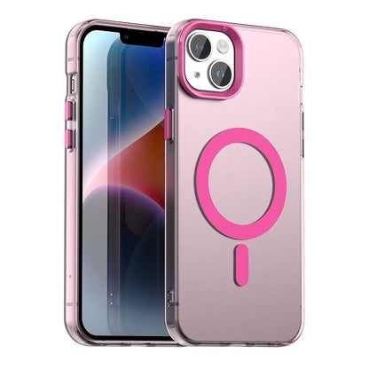 MagSafe Case for Apple iPhone 14, Techsuit, CandyCase, Pink