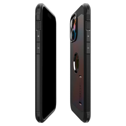 MagSafe Case for Apple iPhone 15 Pro Max, Spigen, Tough Armor, Black ACS06594