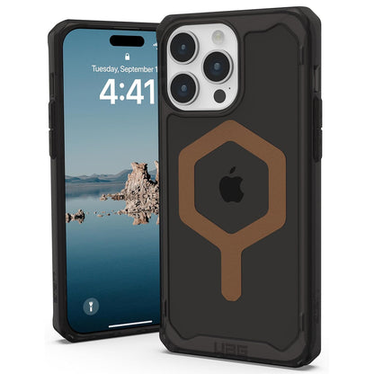 MagSafe Case for Apple iPhone 15 Pro Max, Urban Armor Gear, Plyo, Brown