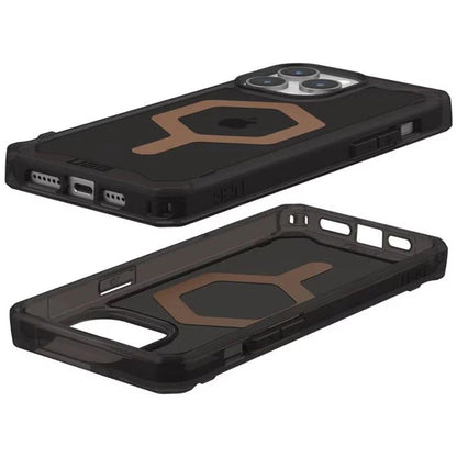 MagSafe Case for Apple iPhone 15 Pro Max, Urban Armor Gear, Plyo, Brown