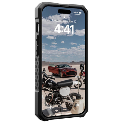 MagSafe Case for Apple iPhone 15 Pro, Urban Armor Gear, Monarch Pro, Navy Blue