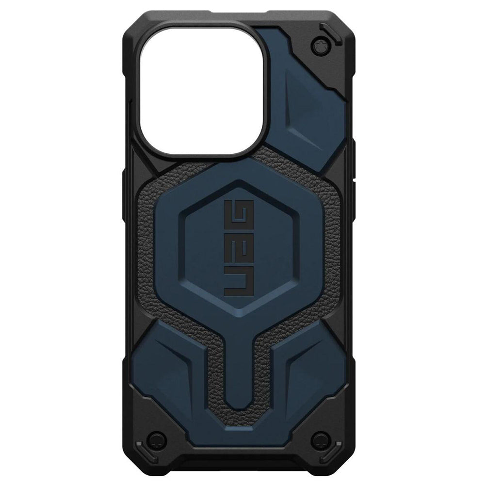 MagSafe Case for Apple iPhone 15 Pro, Urban Armor Gear, Monarch Pro, Navy Blue