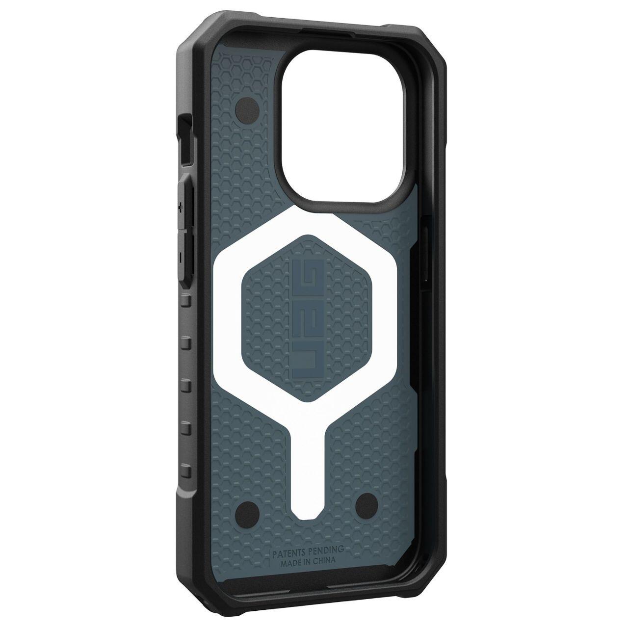 MagSafe Case for Apple iPhone 15 Pro, Urban Armor Gear, Pathfinder, Blue