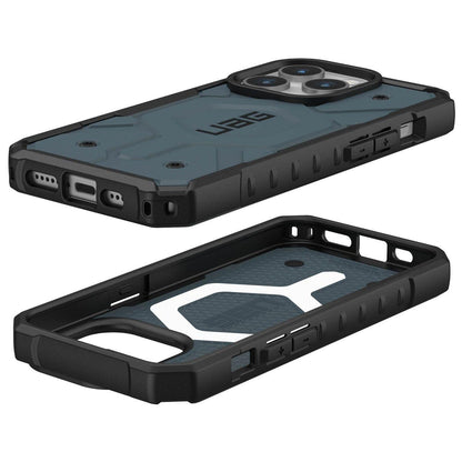 MagSafe Case for Apple iPhone 15 Pro, Urban Armor Gear, Pathfinder, Blue