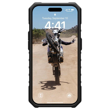 MagSafe Case for Apple iPhone 15 Pro, Urban Armor Gear, Pathfinder SE Geo Camo, Camouflage