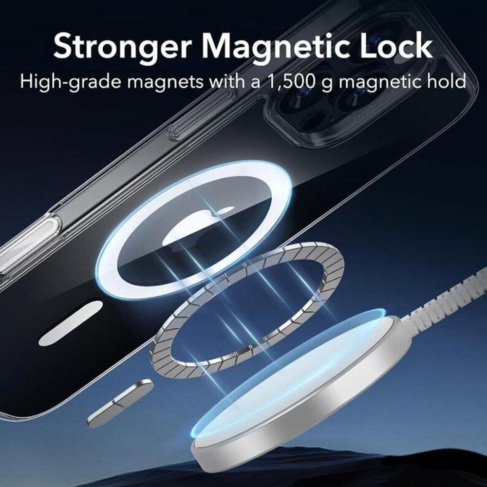 MagSafe Case for Apple iPhone 16 Pro, ESR, Classic Hybrid Slide, Transparent