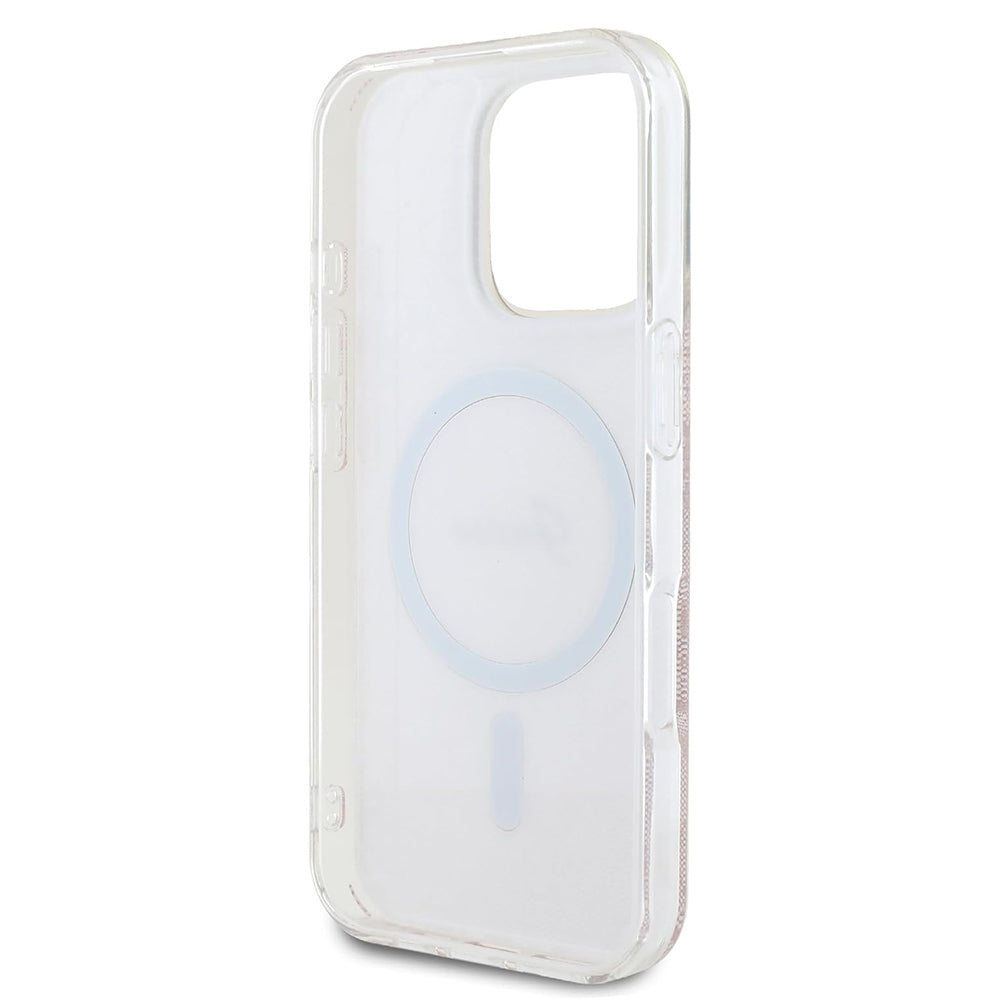 MagSafe Case for Apple iPhone 16 Pro, Guess, IML 4G, Pink