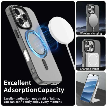 MagSafe Case for Apple iPhone 16 Pro Max, Techsuit, CandyCase, White