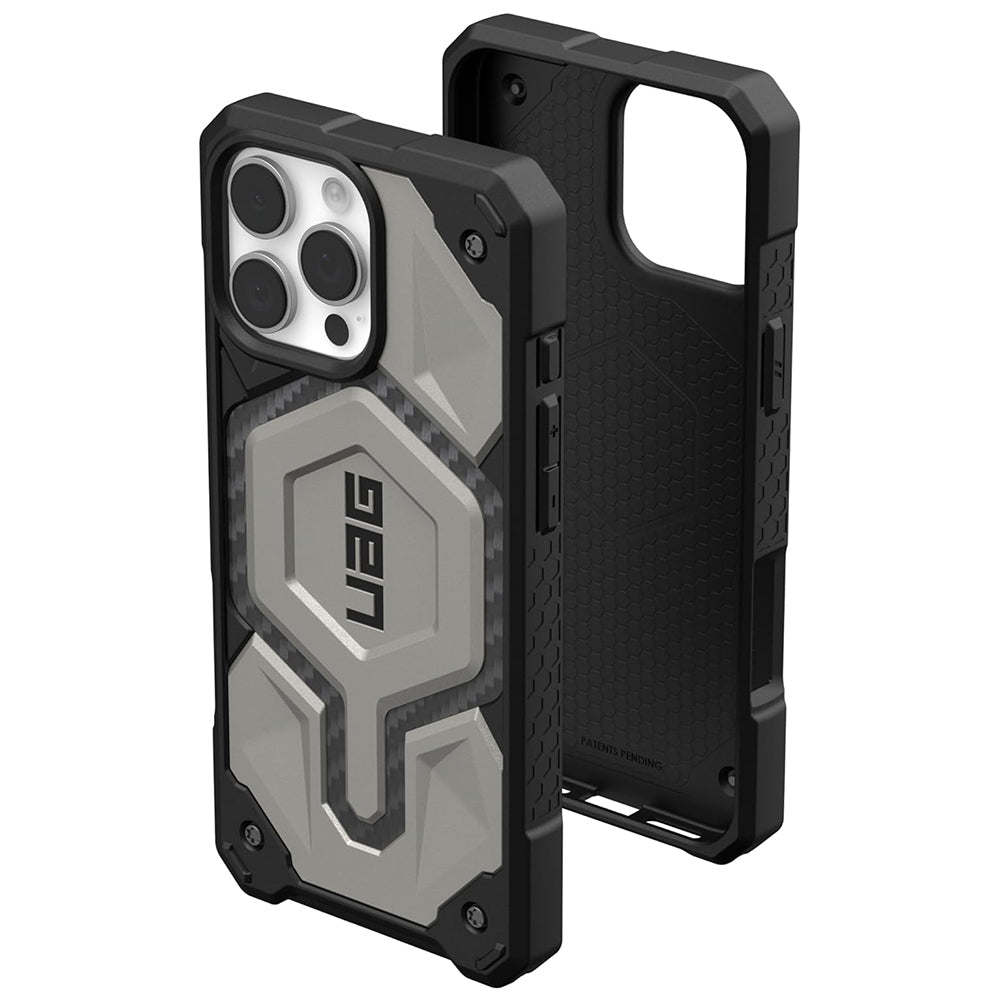 MagSafe Case for Apple iPhone 16 Pro Max, Urban Armor Gear, Monarch Pro, Gray