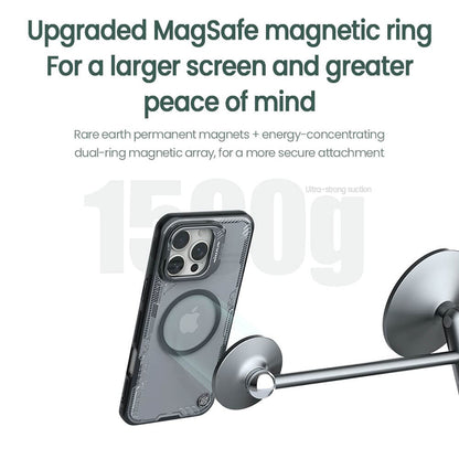 MagSafe Case for Apple iPhone 16 Pro, Nillkin, Iceblade Prop (with Camera Cutout), Green