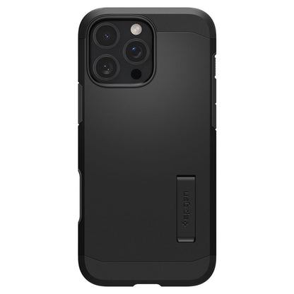 MagSafe Case for Apple iPhone 16 Pro, Spigen, Tough Armor T, Black ACS08510