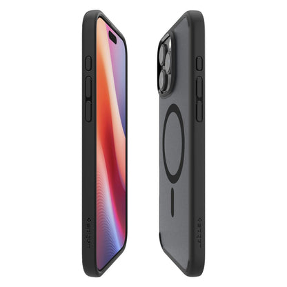 MagSafe Case for Apple iPhone 16 Pro, Spigen, Ultra Hybrid, Satin Black ACS08134