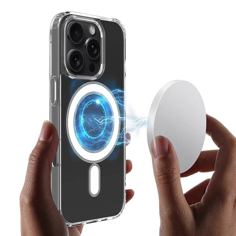MagSafe Case for Apple iPhone 16 Pro, Techsuit, Pro, Transparent