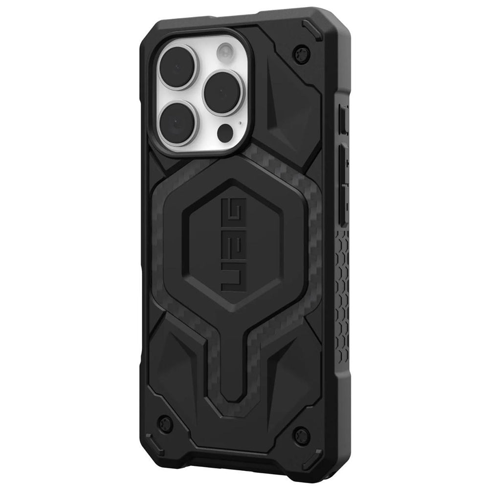 MagSafe Case for Apple iPhone 16 Pro, Urban Armor Gear, Monarch Pro Carbon, Black