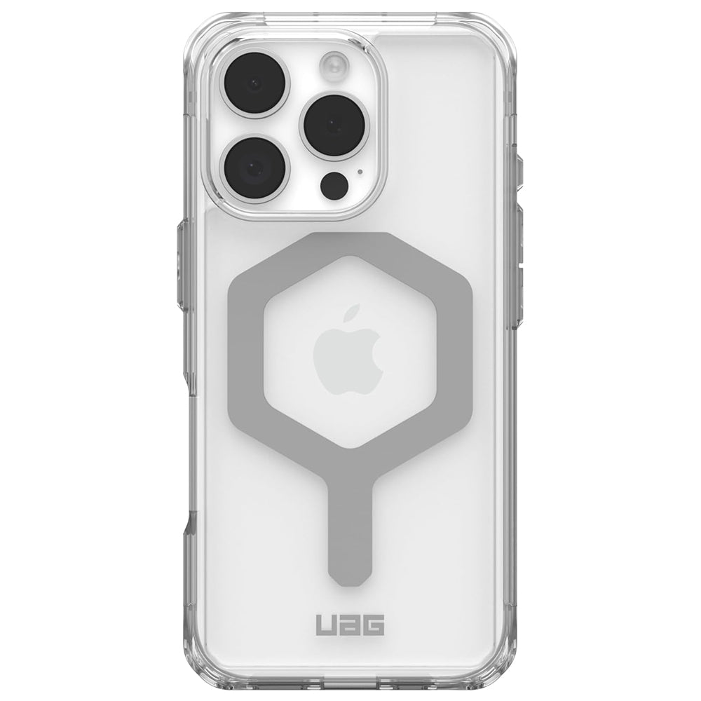MagSafe Case for Apple iPhone 16 Pro, Urban Armor Gear, Plyo, Transparent