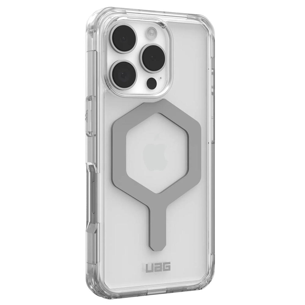 MagSafe Case for Apple iPhone 16 Pro, Urban Armor Gear, Plyo, Transparent