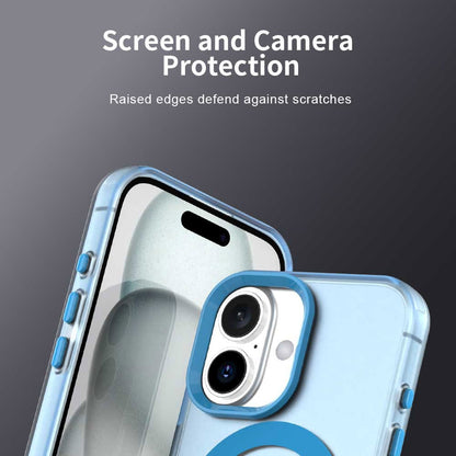 MagSafe Case for Apple iPhone 16, Techsuit, CandyCase, Blue