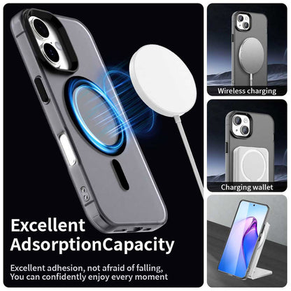 MagSafe Case for Apple iPhone 16, Techsuit, CandyCase, Black