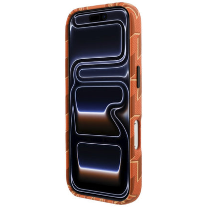 MagSafe Case for Apple iPhone 17 Pro, Karl Lagerfeld, KL Monogram Logo, Orange