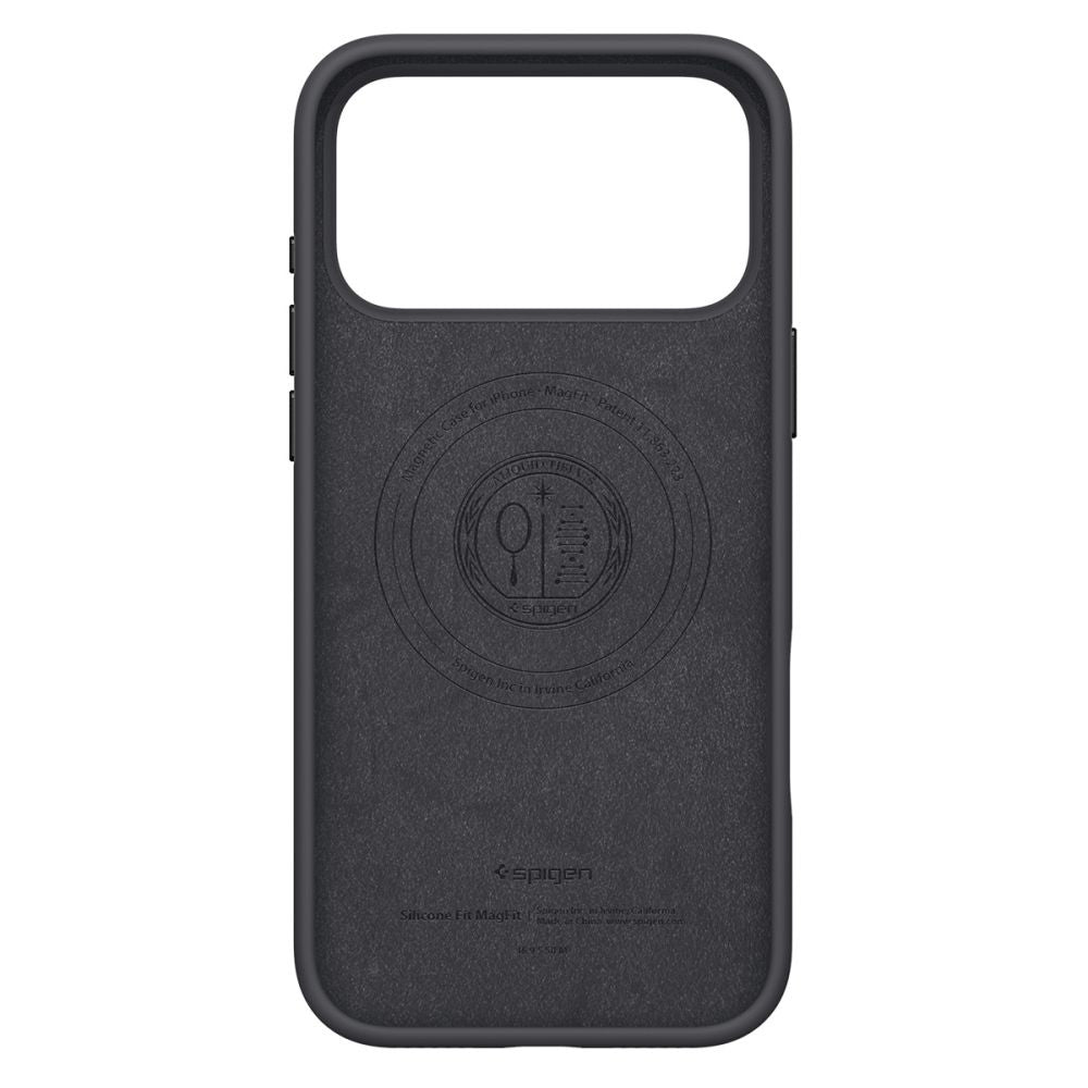 MagSafe Case for Apple iPhone 17 Pro Max, Spigen, Silicone Fit, Black
