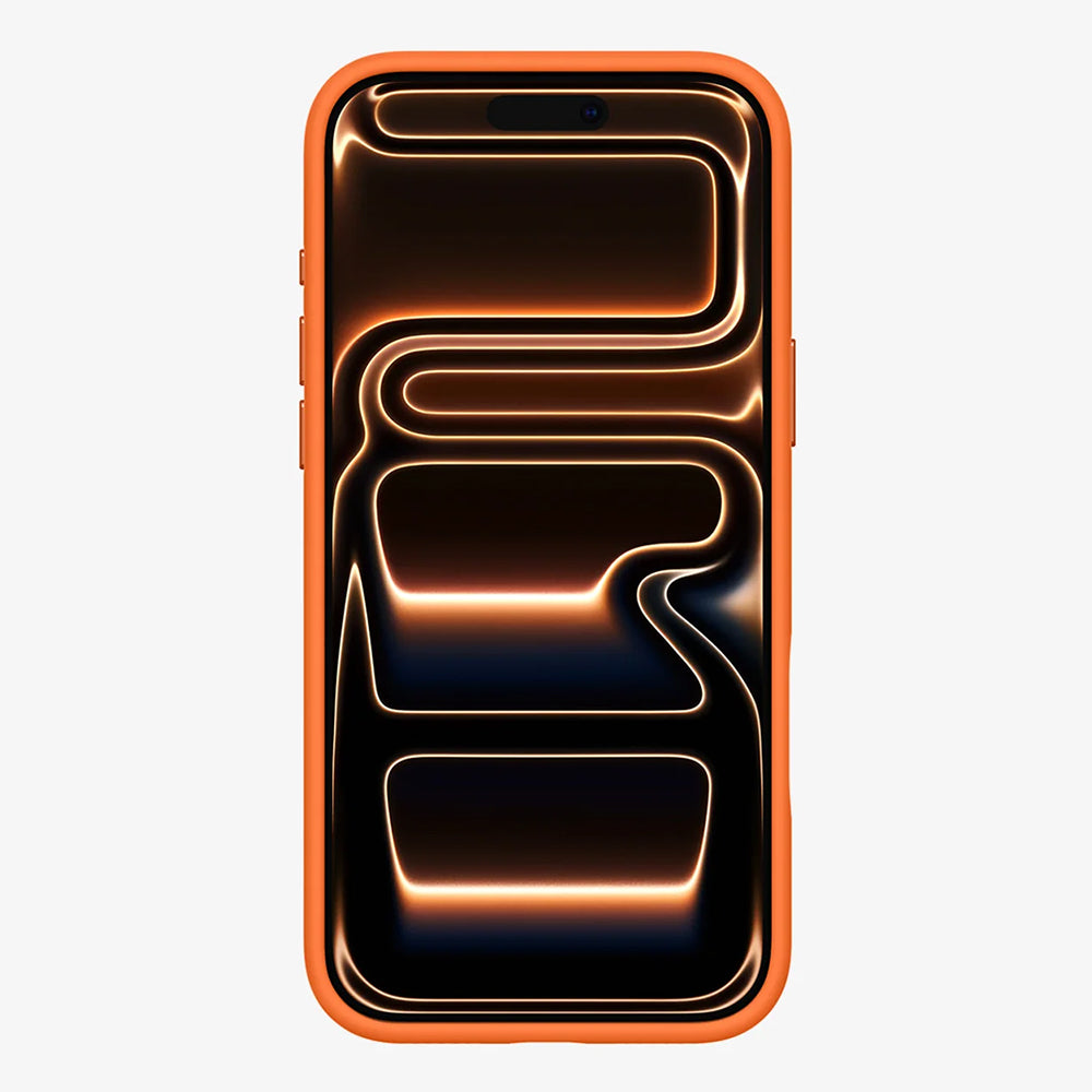 MagSafe Case for Apple iPhone 17 Pro Max, Spigen, Silicone Fit, Orange ACS11378
