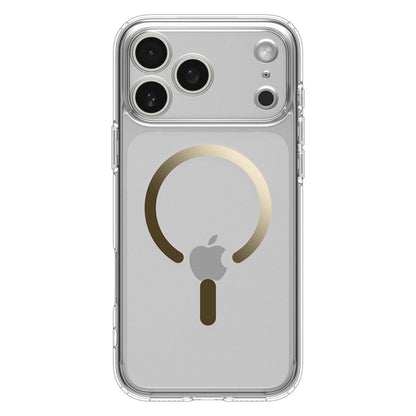 MagSafe Case for Apple iPhone 17 Pro Max, Spigen, Ultra Hybrid, Transparent Gold
