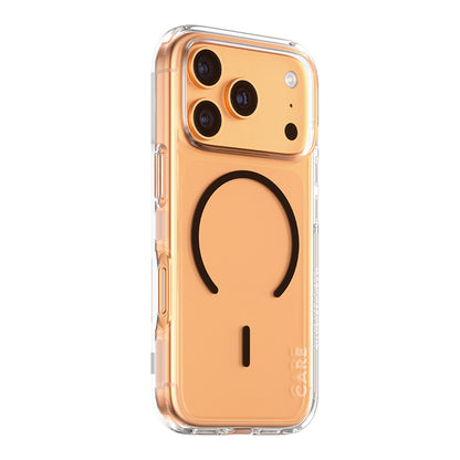 MagSafe Case for Apple iPhone 17 Pro, PanzerGlass, Urban Explorer Care, Black Transparent