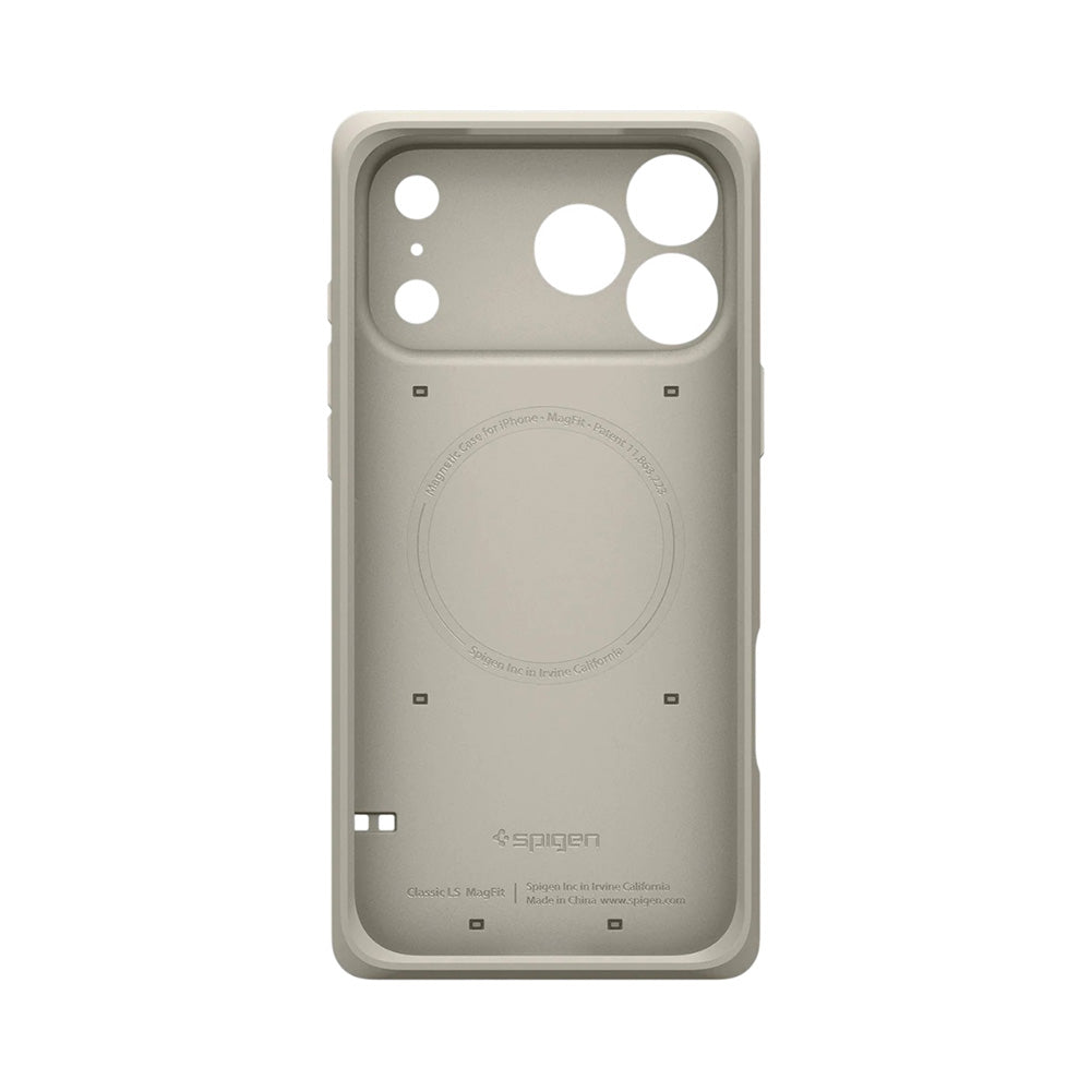 MagSafe Case for Apple iPhone 17 Pro, Spigen, Classic LS, Cream ACS10479