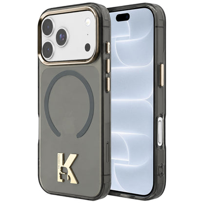 MagSafe Case for Apple iPhone 18 Pro / 17 Pro, Karl Lagerfeld, IML Karl Head Logo, Black