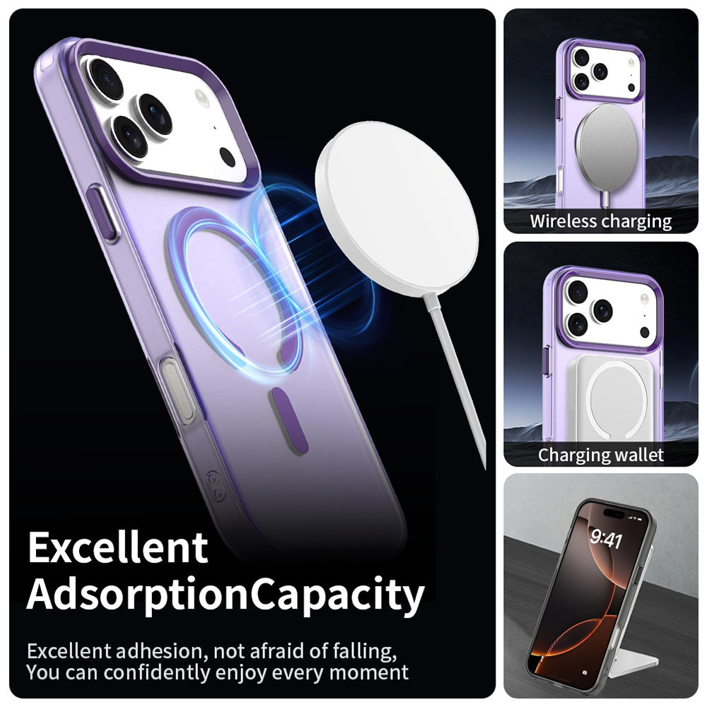 MagSafe Case for Apple iPhone 18 Pro / 17 Pro, Techsuit, CandyCase, Purple