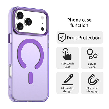 MagSafe Case for Apple iPhone 18 Pro / 17 Pro, Techsuit, CandyCase, Purple