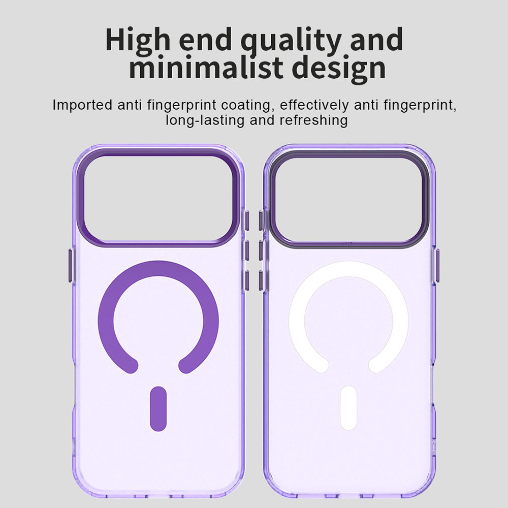MagSafe Case for Apple iPhone 18 Pro / 17 Pro, Techsuit, CandyCase, Purple