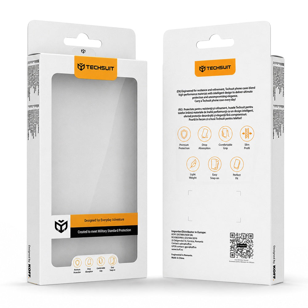 MagSafe Case for Apple iPhone 18 Pro / 17 Pro, Techsuit, Luxury Glitter, Light Green